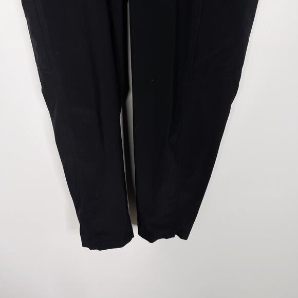 Athleta 6 Black Chelsea Cargo Lined Pants Jogger Woven Stretch Featherweight - Picture 4 of 14